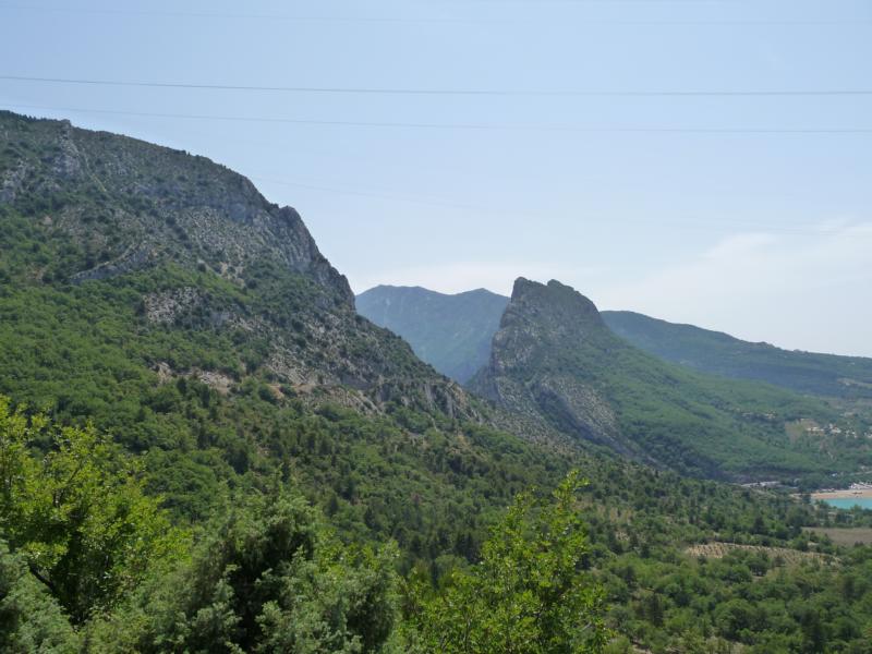 Mündung zur Gorges du Verdon