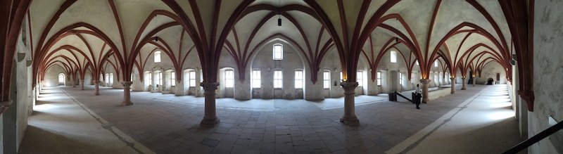Kloster Eberbach: Mönchsdormitorium