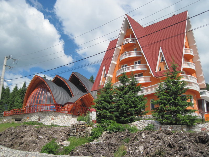 Hotel beim Schigebiet Vertop
