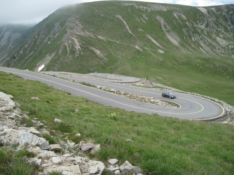 Auffahrt Transalpina