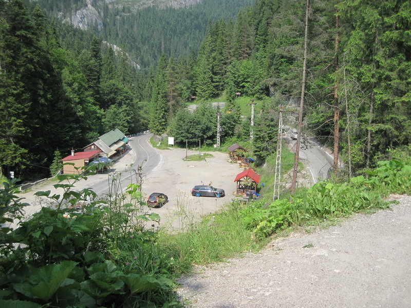 Einfahrt in die Bicaz Schlucht