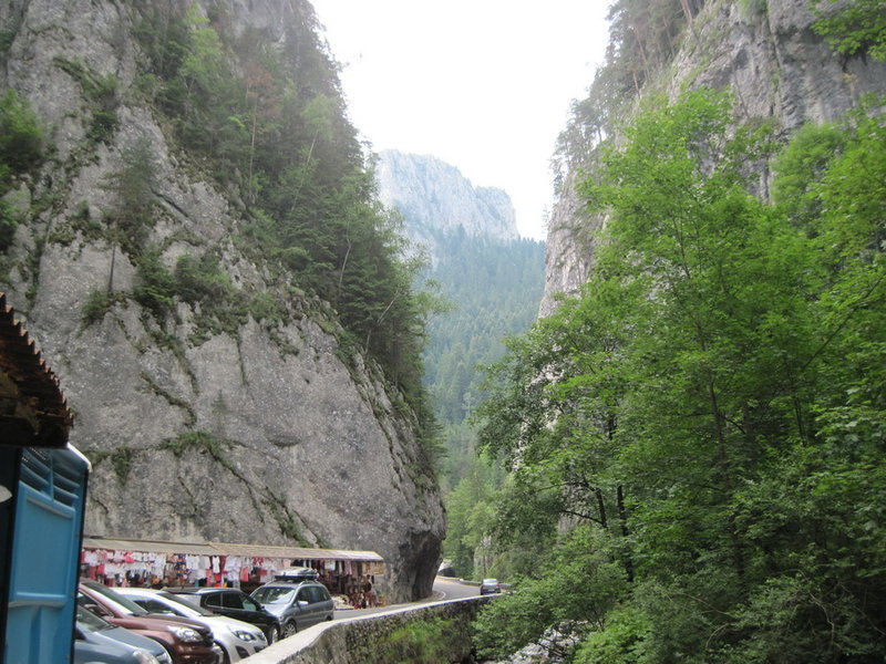 in der Schlucht