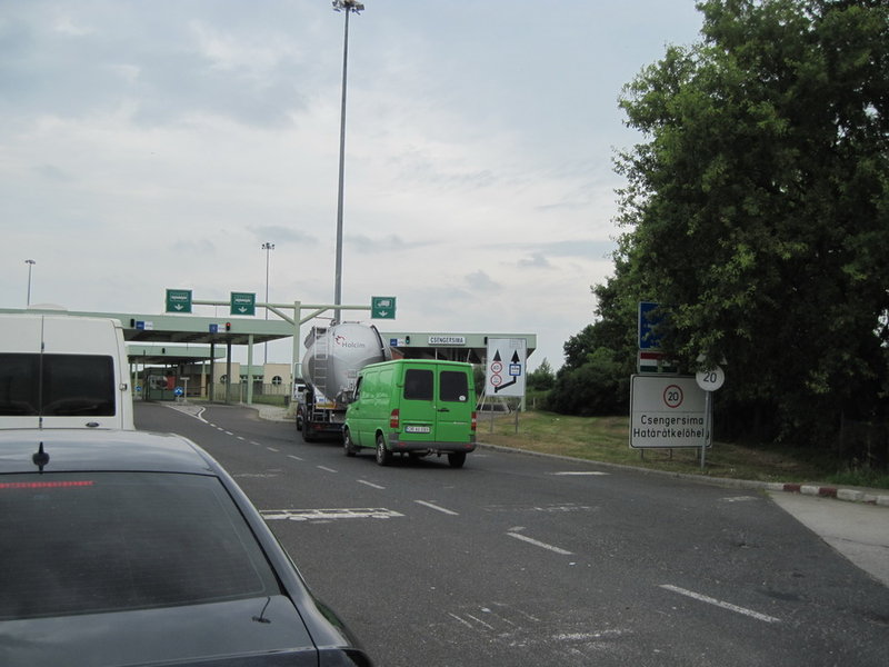 Grenze nach Ungarn