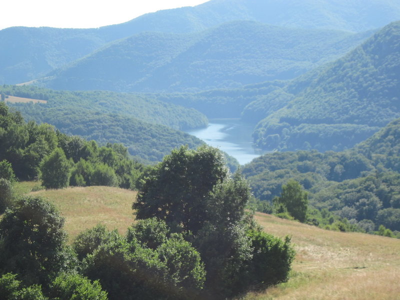 Blick zurück zum 1. Stausee