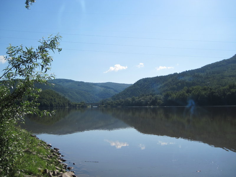 Beim 2. Stausee