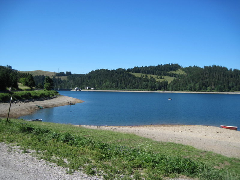 Beim Stausee in Dedinky
