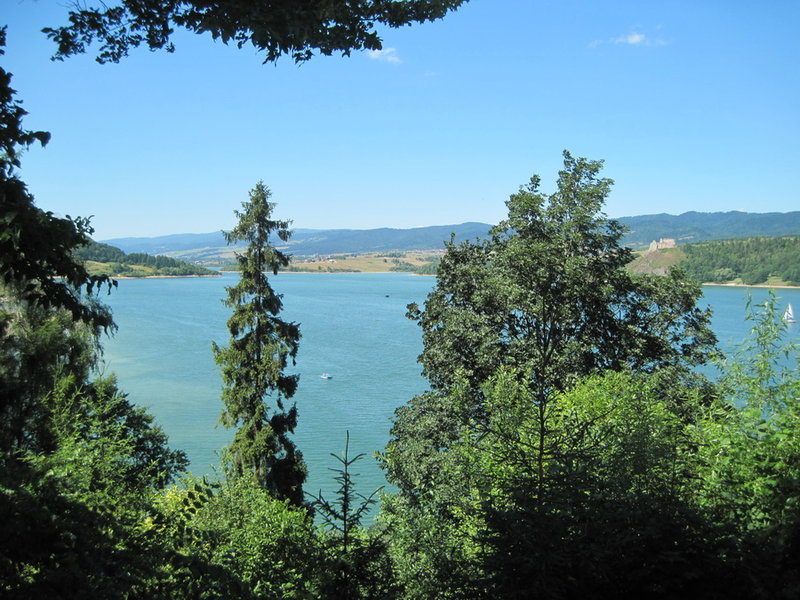 Der Stausee dazu