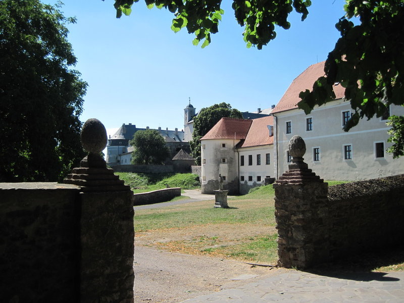 Auf dem Weg zur Burg