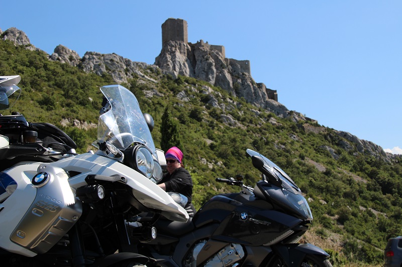 Tour 1/05 Beim Chateau de Queribus