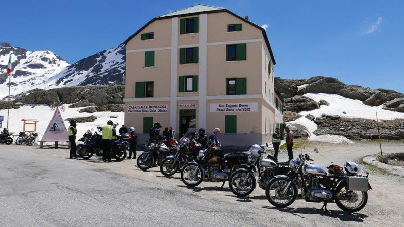 Auf dem wunderschönen Gavia Pass