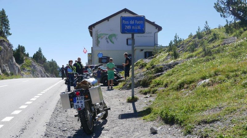 Meine Diesel am Ofenpass