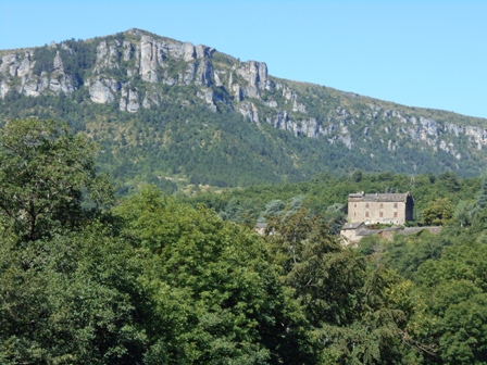 Nähe Gorges du Tarn, wer mag in dieser Einsamkeit leben?
