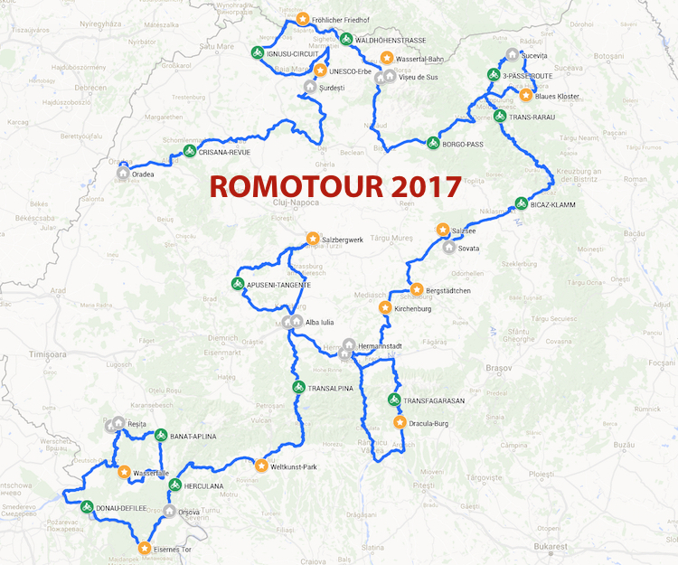 ROMOTOUR 2017 | weitere Details siehe www.romotour.de