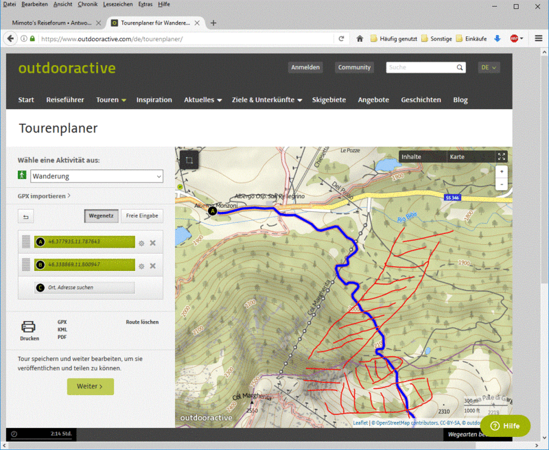 Outdooractive2.GIF (391.95 KiB) 3545 mal betrachtet Die rot schraffierten Bereiche wurden plattgewalzt (Quelle: Outdooractive)