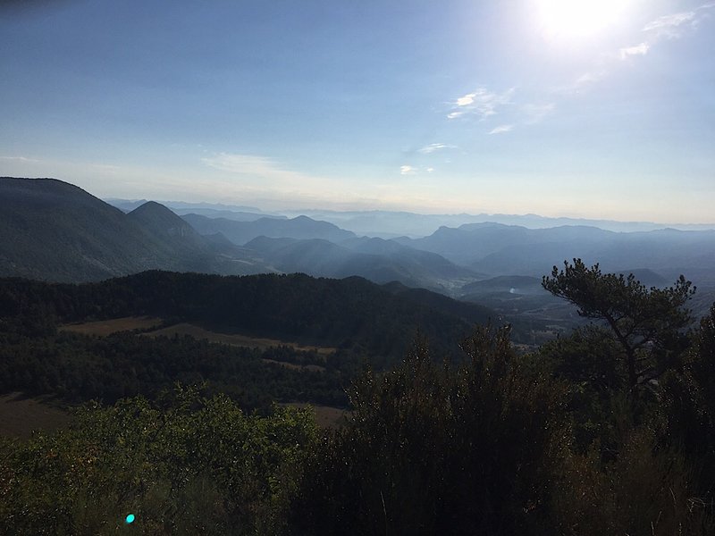 Blick vom Col de Perty nach Südosten