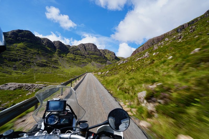Richtun Applecross Pass