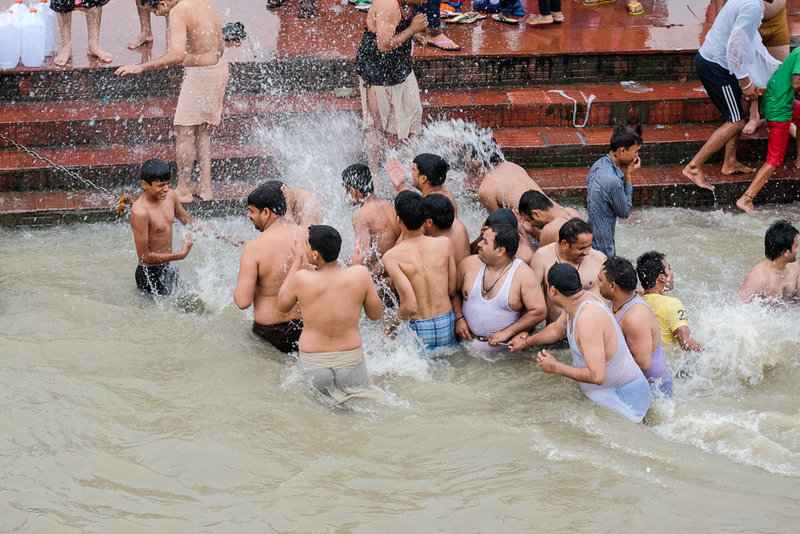 Die Gahts in Haridwar