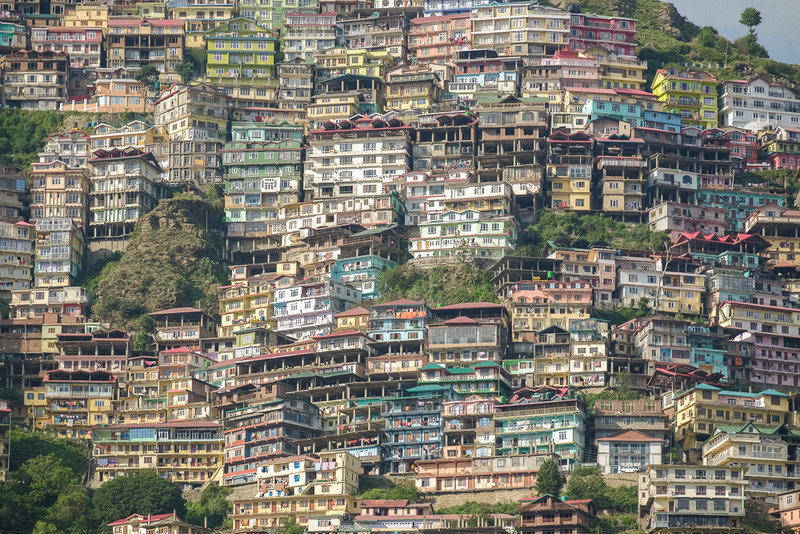 Shimla, noch so eine überteuerte Hill Station, die ich nur aus der Ferne sehen wollte.