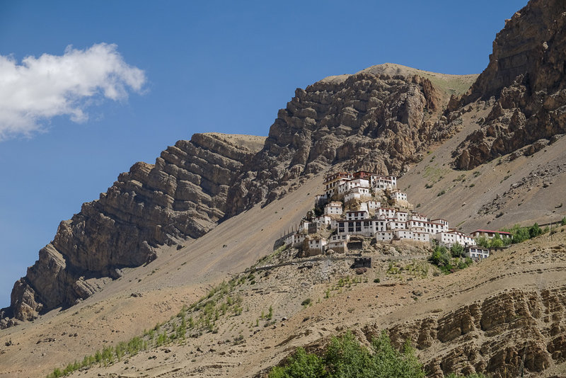 Kloster Ki: das größte Kloster im Spiti Valley (4116m)