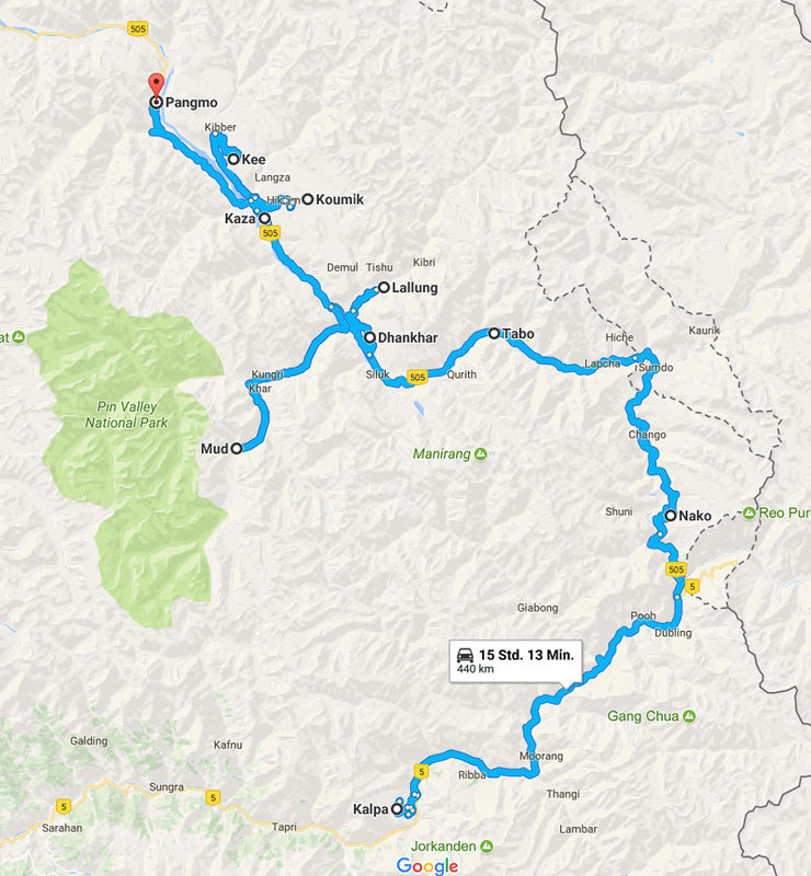 Kalpa  Himachal Pradesh 172108  Indien nach Pangmo   Google Maps.jpg