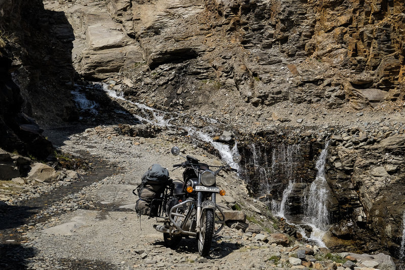 Die &quot;Straße&quot; zwischen Spiti Valley und Keylong