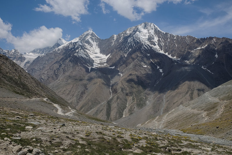 Die &quot;Straße&quot; zwischen Spiti Valley und Keylong
