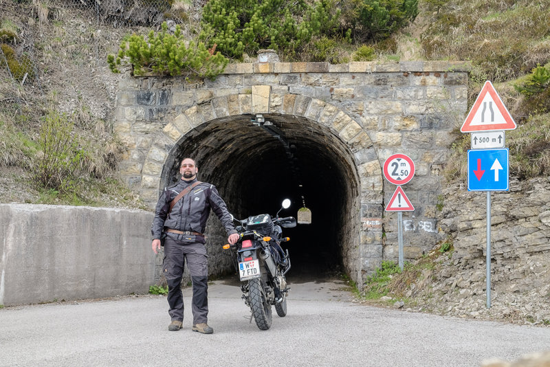 am Zoncolan Pass