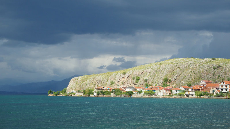 Lin am Ohridsee, und noch ein Gewitter...