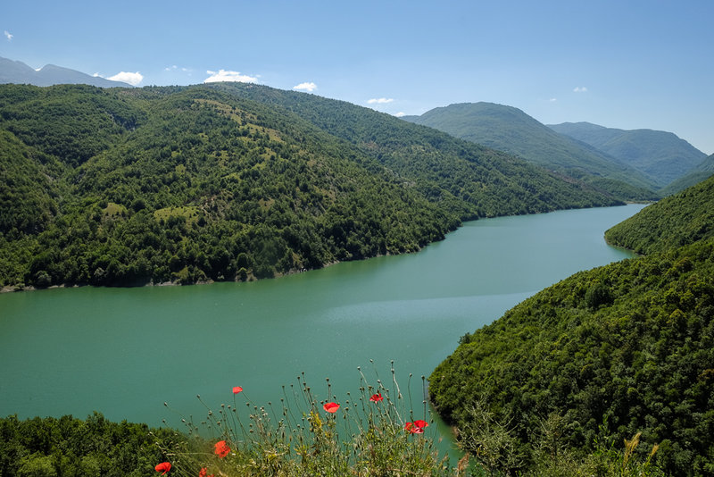 auf dem Weg zurück nach Albanien