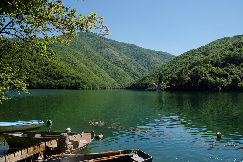 auf dem Weg zurück nach Albanien