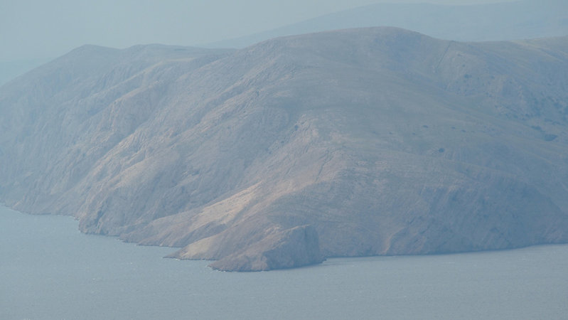 Ausblick von der Magistrale (Pag?)