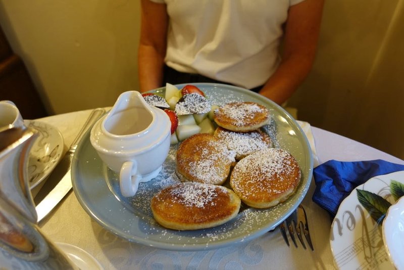 Frühstück in Clifden