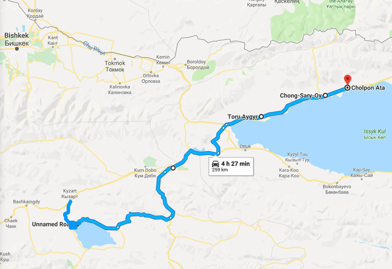 Unnamed Road  Kyrgyzstan to Cholpon Ata Чолпон Ата   Google Maps.jpg