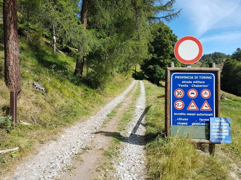 Schranke offen