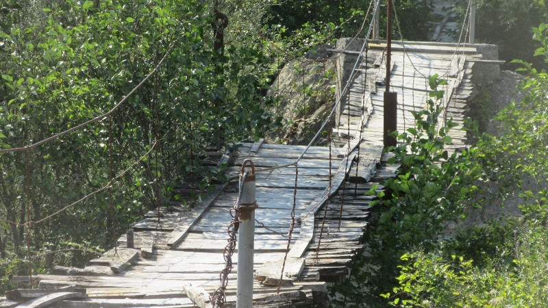 Da mussten wir nicht rüber - Glück gehabt!