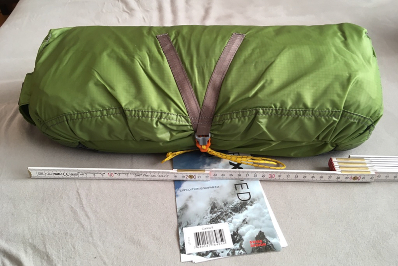Packmaß gemessen