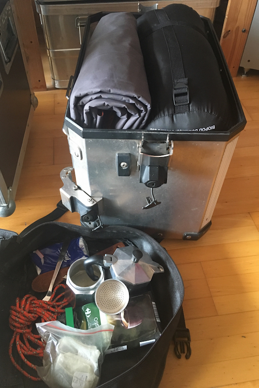 Seitenkoffer rechts BMW F800GS