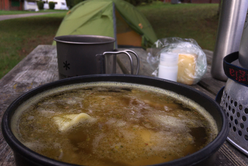 Maultaschen in der Brühe