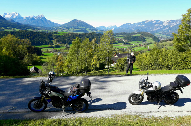 bei Hengstpass/Phyrnpass Blick auf Dachstein/Stmk/AT