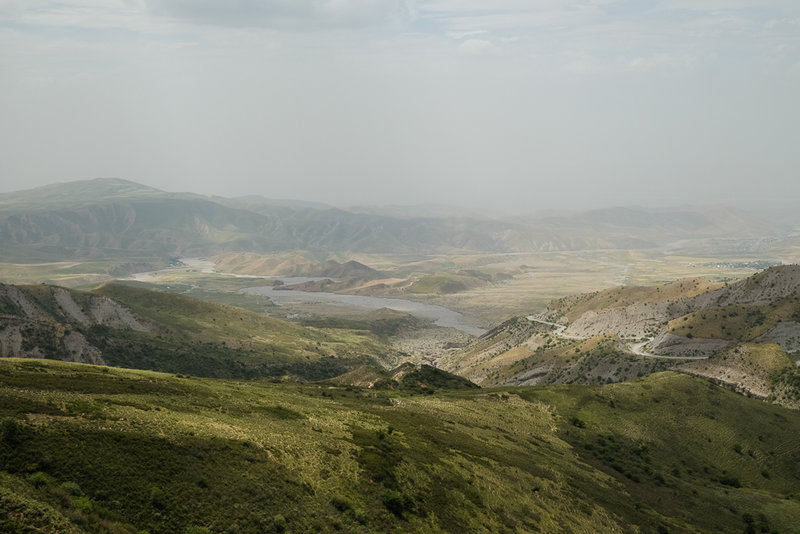 auf dem Weg Richtung Usbekistan