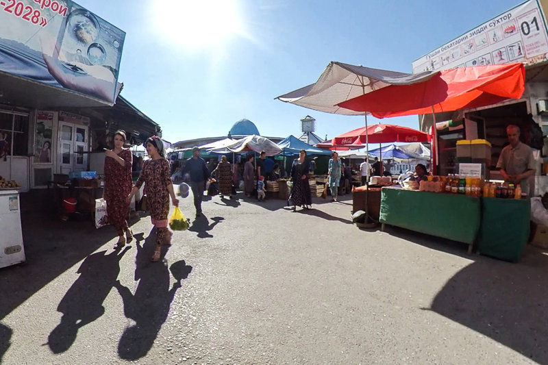 der tolle Markt in Panjakent