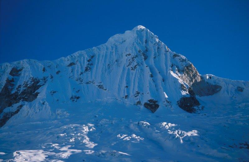 Der Nevado Pisco 5.752 ... Besteigung vom Llanguanuco Tal aus ... nördlich des Huascaran