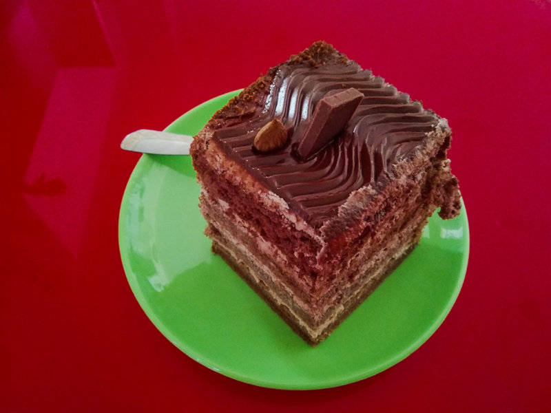 Schoko Geburtagstorte in Nukus