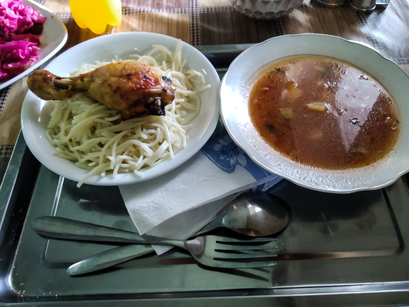 das Essen war voll OK