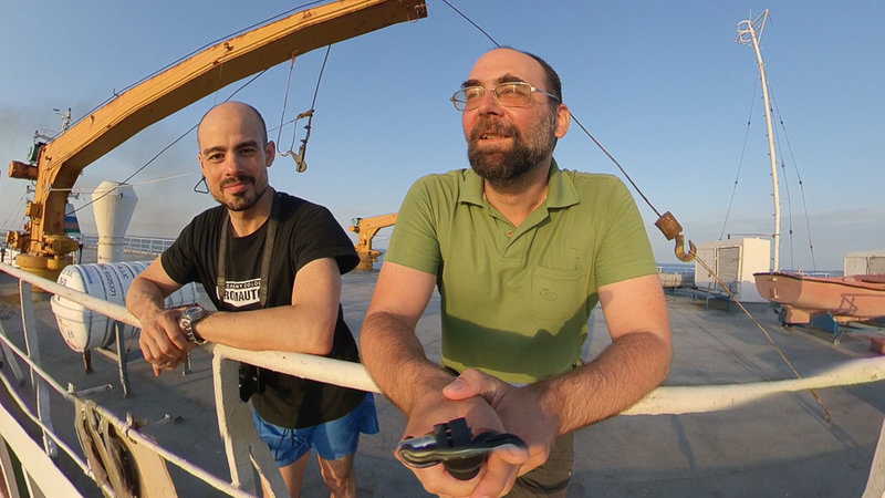 die schönen Momente der Schiffsfahrt mit Manuel