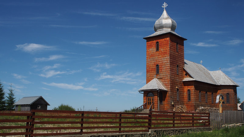 Holzbergkirche Rumänien, bei Apuseni