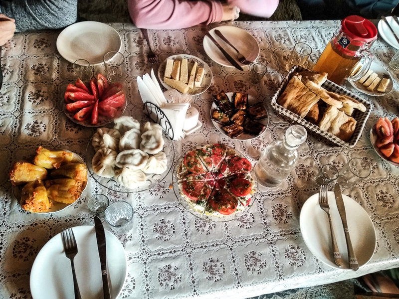 Essen in Georgien