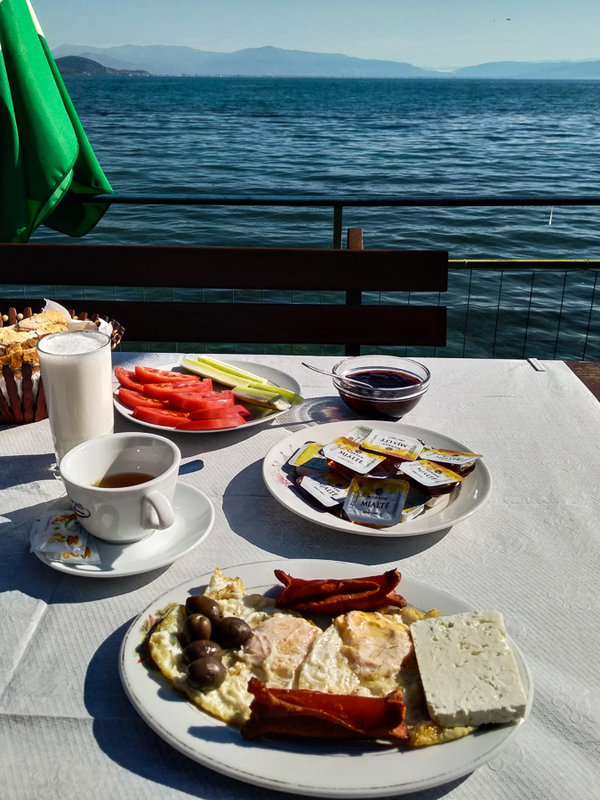 Am Ohrid See in Albanien