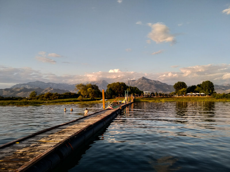 am Shkodrasee