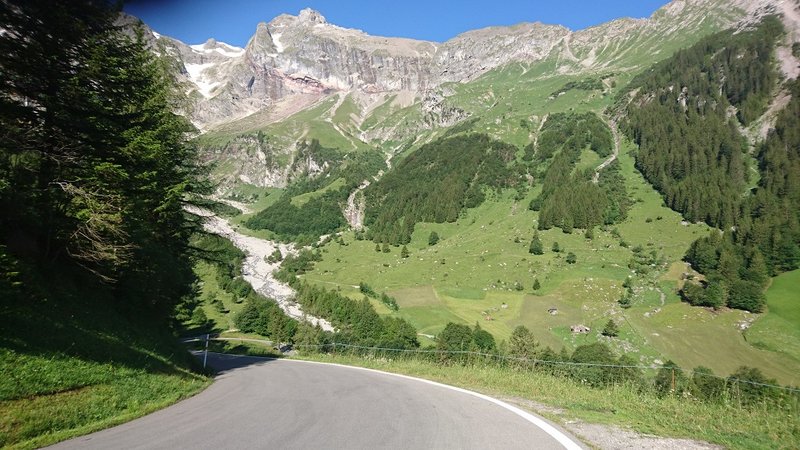 Leider war die Seilbahn rauf zum Lüner See (Stausee) nicht in Betrieb ;-(